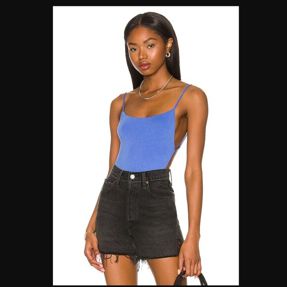 Brand new Indah DNA String Bodysuit in iris/indigo - Picture 1 of 5